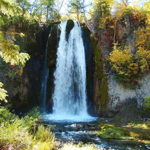 Spearfish Falls Waterfall 