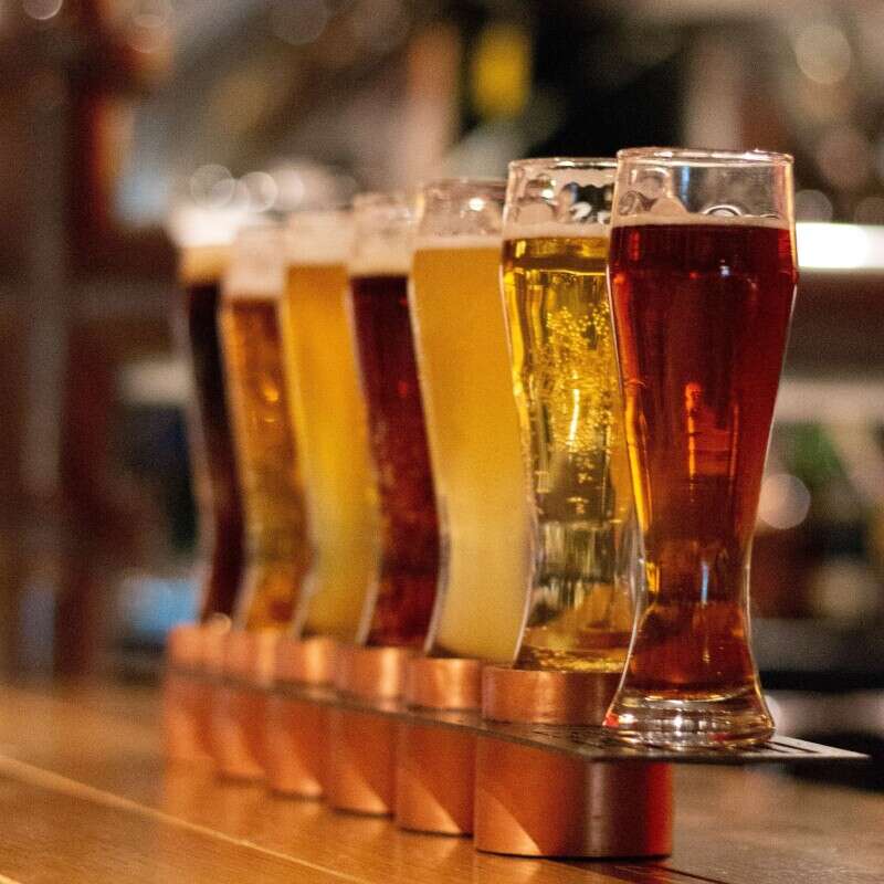 Local Beer at the Roughlock Lounge