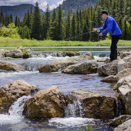 Spearfish Creek offers many fishing opportunities