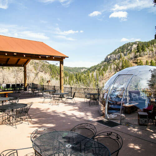 Reserve our Private Dining Igloo at Latchstring Restaurant for a special occasion or just because.