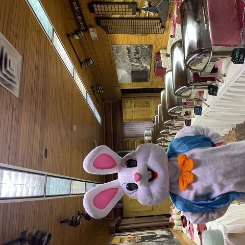 Easter Bunny at Brunch