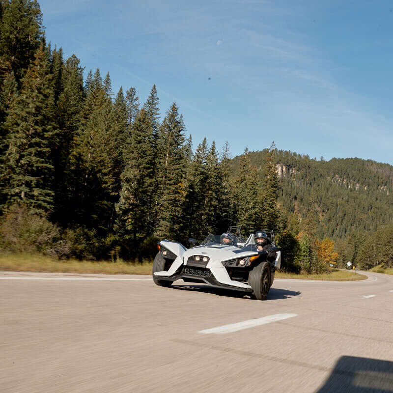 Slingshot Cruising through Spearfish Canyon 