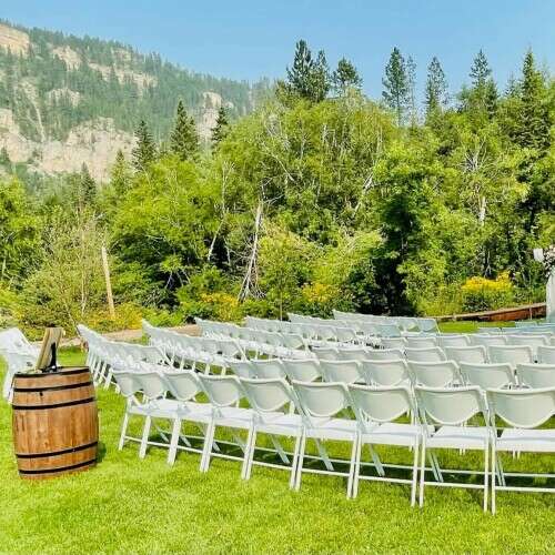 Spearfish Canyon Lodge Outdoor Wedding 