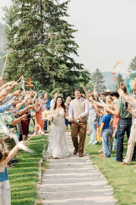 Spearfish Canyon Lodge Outdoor Wedding 