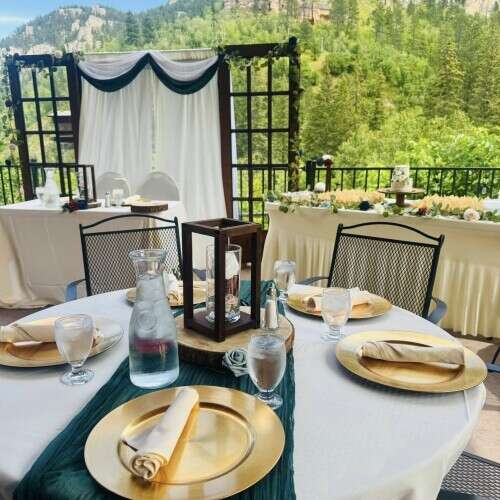 Spearfish Canyon Lodge Outdoor Wedding 