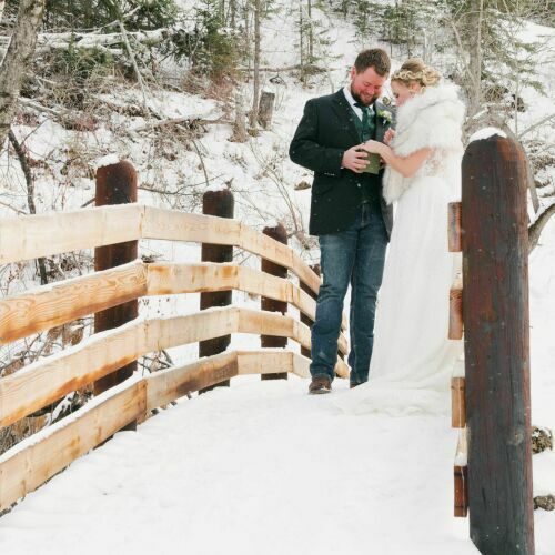 Nothing is as picturesque as a Winter Wedding