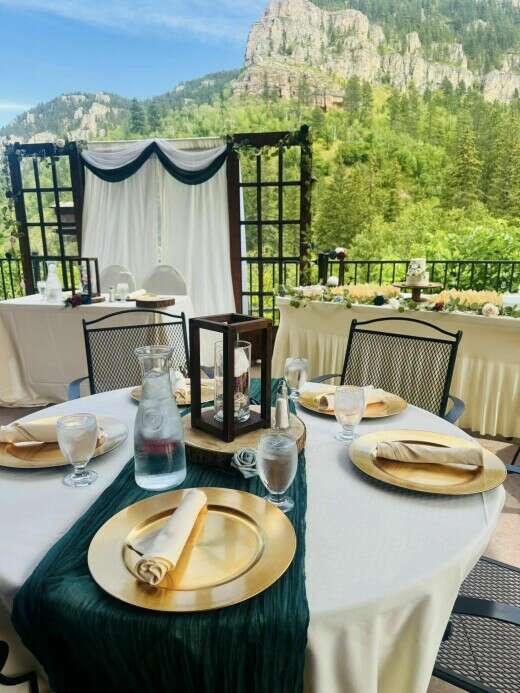 Spearfish Canyon Lodge Outdoor Wedding 