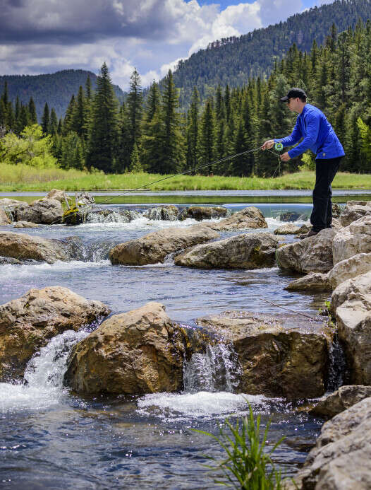 Spearfish Creek offers many fishing opportunities
